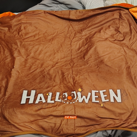 *OFFICIAL* Pop Mart Halloween Pumpkin Blanket - Picture 2 of 6